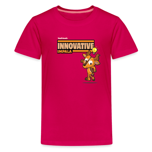 Innovative Impala Character Comfort Kids Tee - dark pink