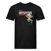 Intuitive Iguana Character Comfort Adult Tee - black