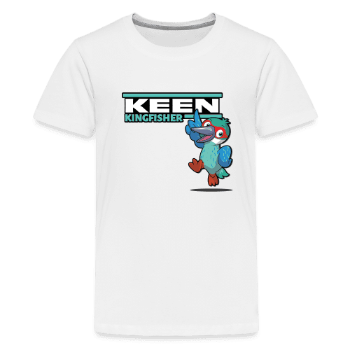 Keen Kingfisher Character Comfort Kids Tee - white