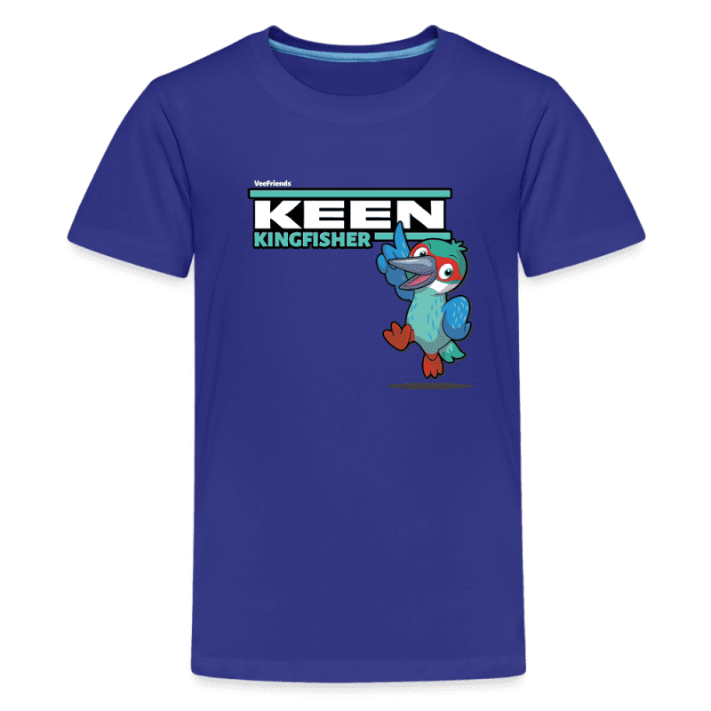 Keen Kingfisher Character Comfort Kids Tee - royal blue