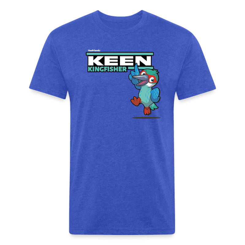 Keen Kingfisher Character Comfort Adult Tee - heather royal