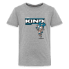 Kind Kudu Character Comfort Kids Tee - heather gray