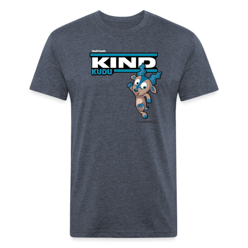 Kind Kudu Character Comfort Adult Tee - heather navy