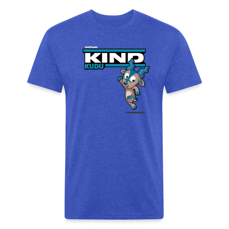 Kind Kudu Character Comfort Adult Tee - heather royal