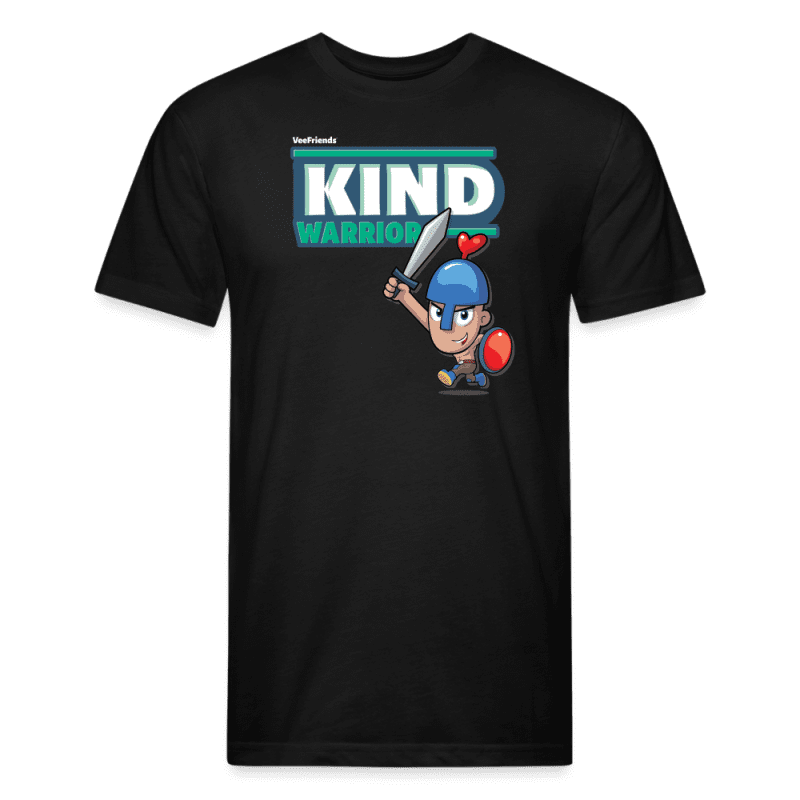 Kind-Warrior Character Comfort Adult Tee - black