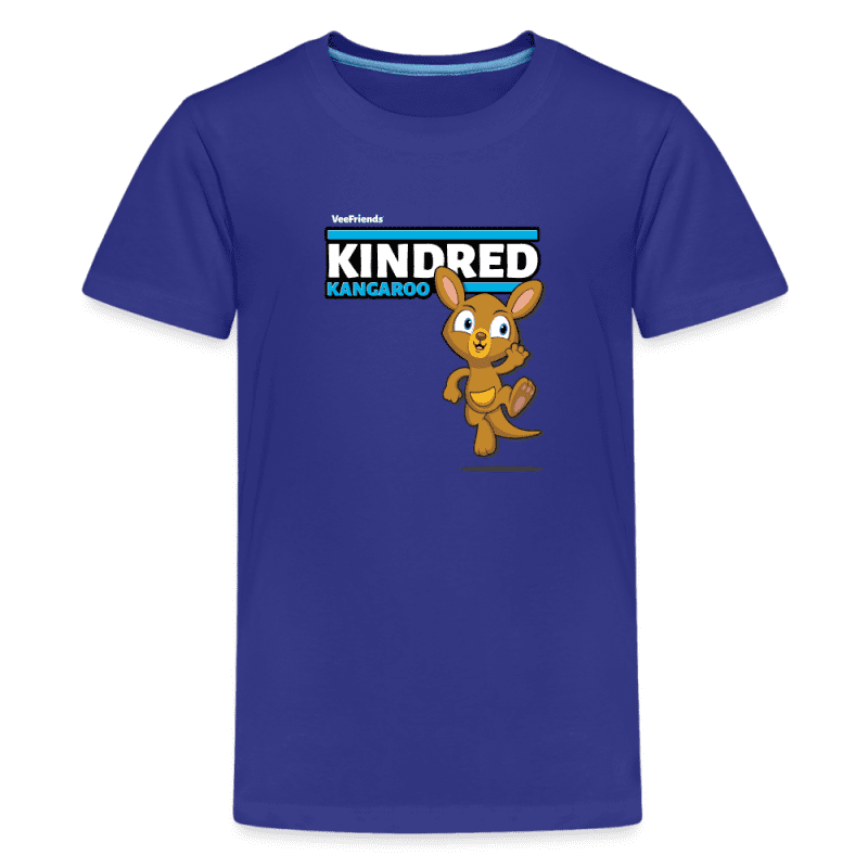 Kindred Kangaroo Character Comfort Kids Tee - royal blue