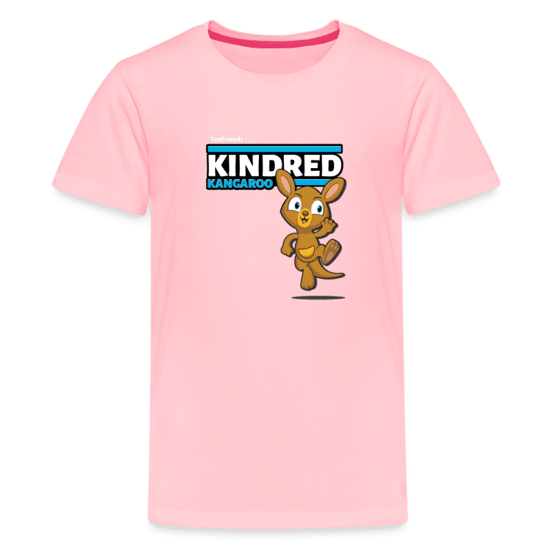 Kindred Kangaroo Character Comfort Kids Tee - pink