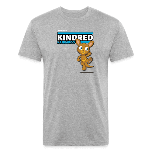 Kindred Kangaroo Character Comfort Adult Tee - heather gray