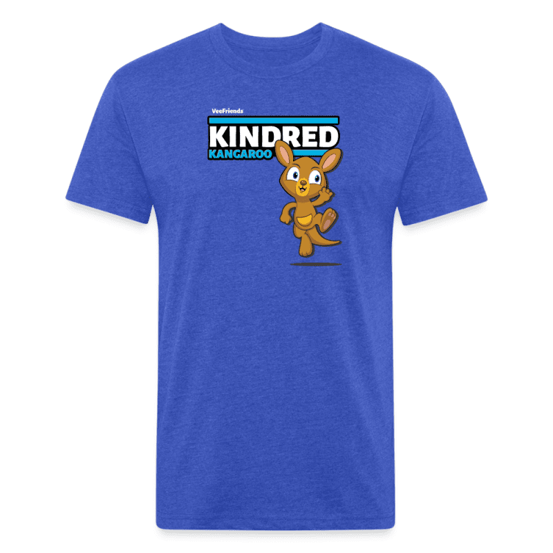 Kindred Kangaroo Character Comfort Adult Tee - heather royal