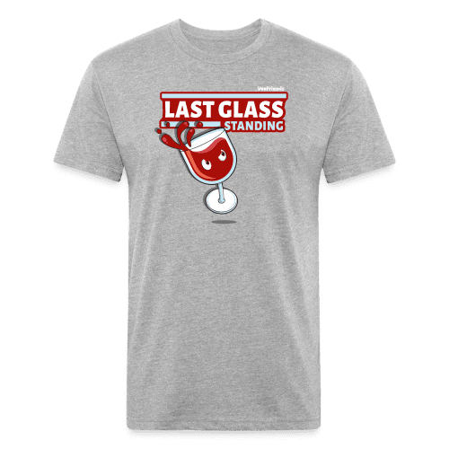 Last Glass Standing Character Comfort Adult Tee - heather gray