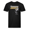 Legendary Lemur Character Comfort Adult Tee - black