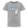 Legit Llama Character Comfort Kids Tee - heather gray