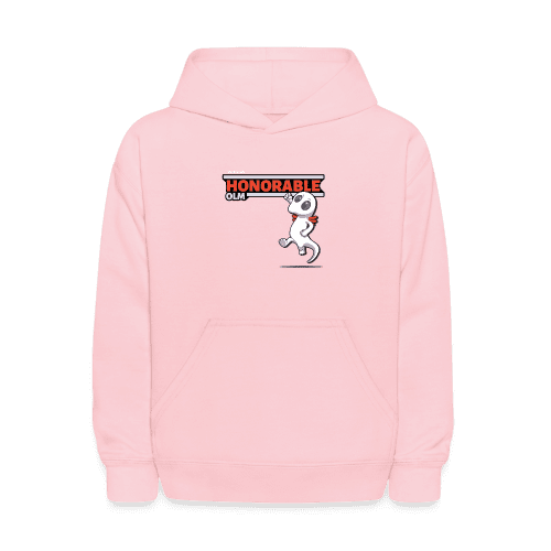 Honorable Olm Character Comfort Kids Hoodie - pink