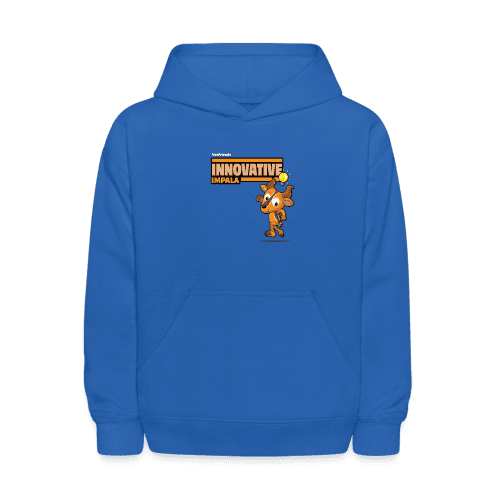 Innovative Impala Character Comfort Kids Hoodie - royal blue