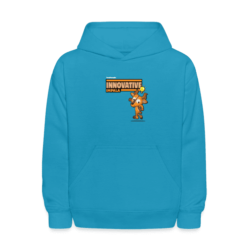 Innovative Impala Character Comfort Kids Hoodie - turquoise