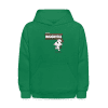 Insightful Irish Terrier Character Comfort Kids Hoodie - kelly green