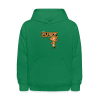 Just Jackal Character Comfort Kids Hoodie - kelly green