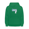 Legit Llama Character Comfort Kids Hoodie - kelly green