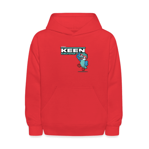 Keen Kingfisher Character Comfort Kids Hoodie - red