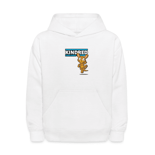 Kindred Kangaroo Character Comfort Kids Hoodie - white