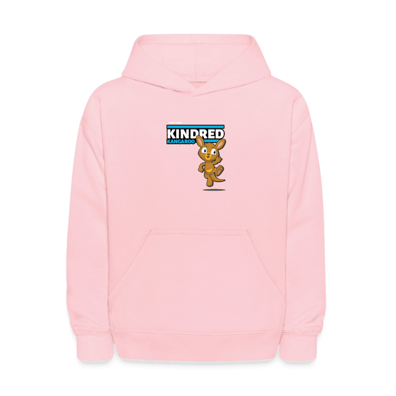 Kindred Kangaroo Character Comfort Kids Hoodie - pink