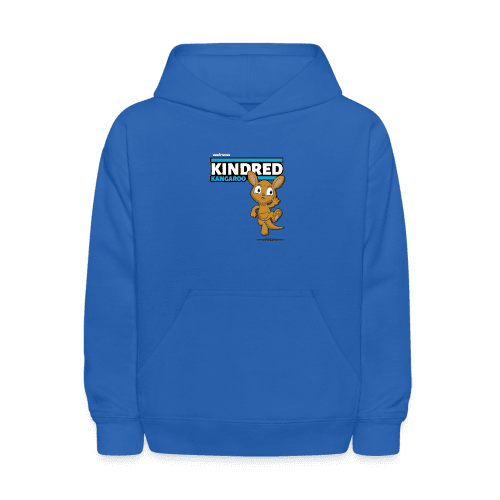 Kindred Kangaroo Character Comfort Kids Hoodie - royal blue