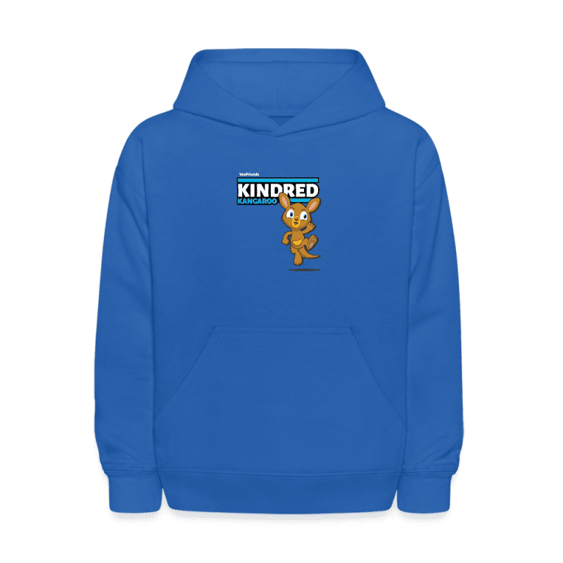 Kindred Kangaroo Character Comfort Kids Hoodie - royal blue