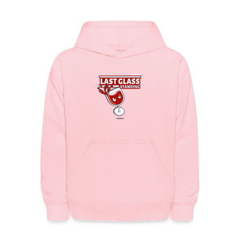 Last Glass Standing Character Comfort Kids Hoodie - pink