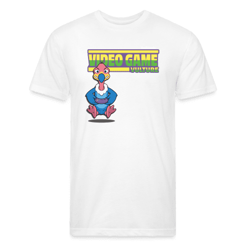 Video Game Vulture Character Comfort Adult Tee (Holder Claim) - white