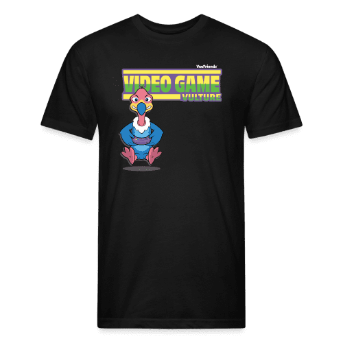 Video Game Vulture Character Comfort Adult Tee (Holder Claim) - black