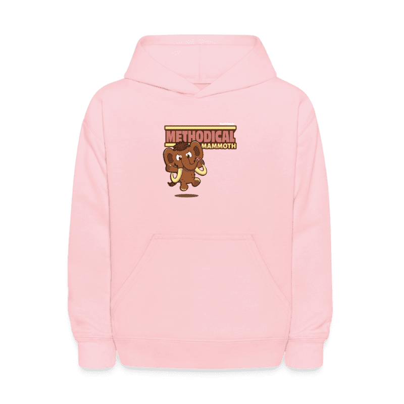 Methodical Mammoth Character Comfort Kids Hoodie - pink