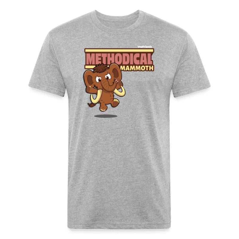 Methodical Mammoth Character Comfort Adult Tee - heather gray