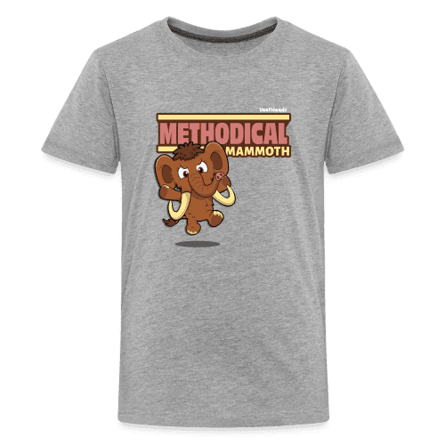 Methodical Mammoth Character Comfort Kids Tee - heather gray