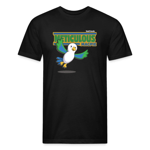 Meticulous Magpie Character Comfort Adult Tee - black