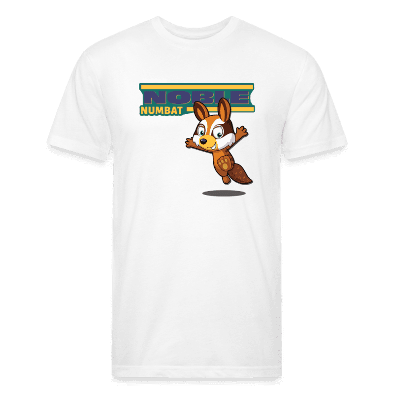 Noble Numbat Character Comfort Adult Tee - white