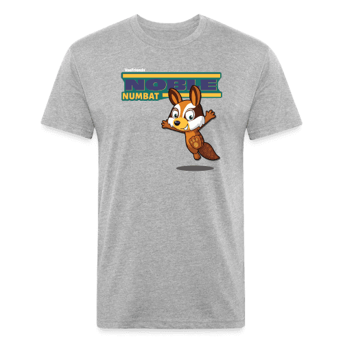 Noble Numbat Character Comfort Adult Tee - heather gray