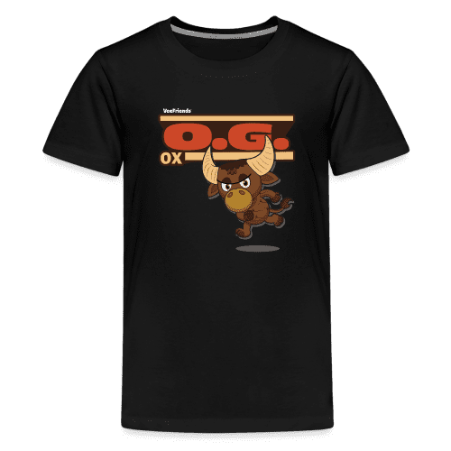 O.G. Ox Character Comfort Kids Tee - black