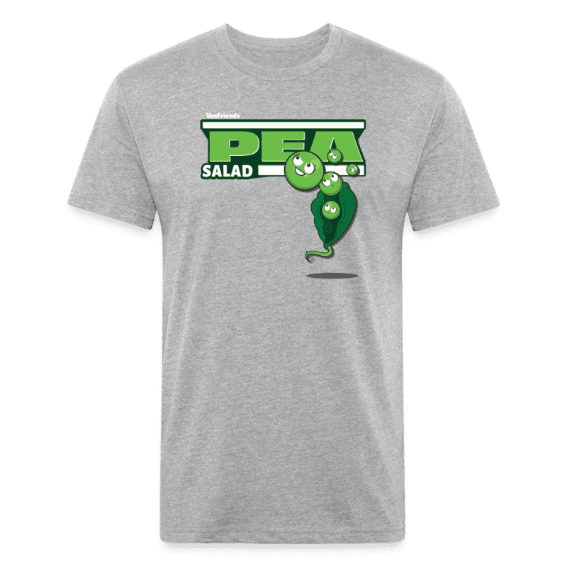 Pea Salad Character Comfort Adult Tee - heather gray