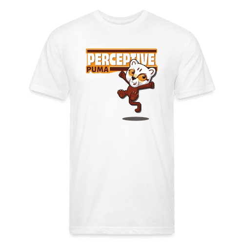 Perceptive Puma Character Comfort Adult Tee - white