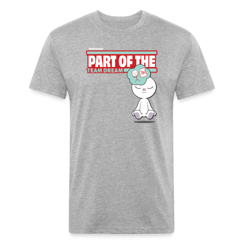 Part Of The Team Dream Character Comfort Adult Tee - heather gray