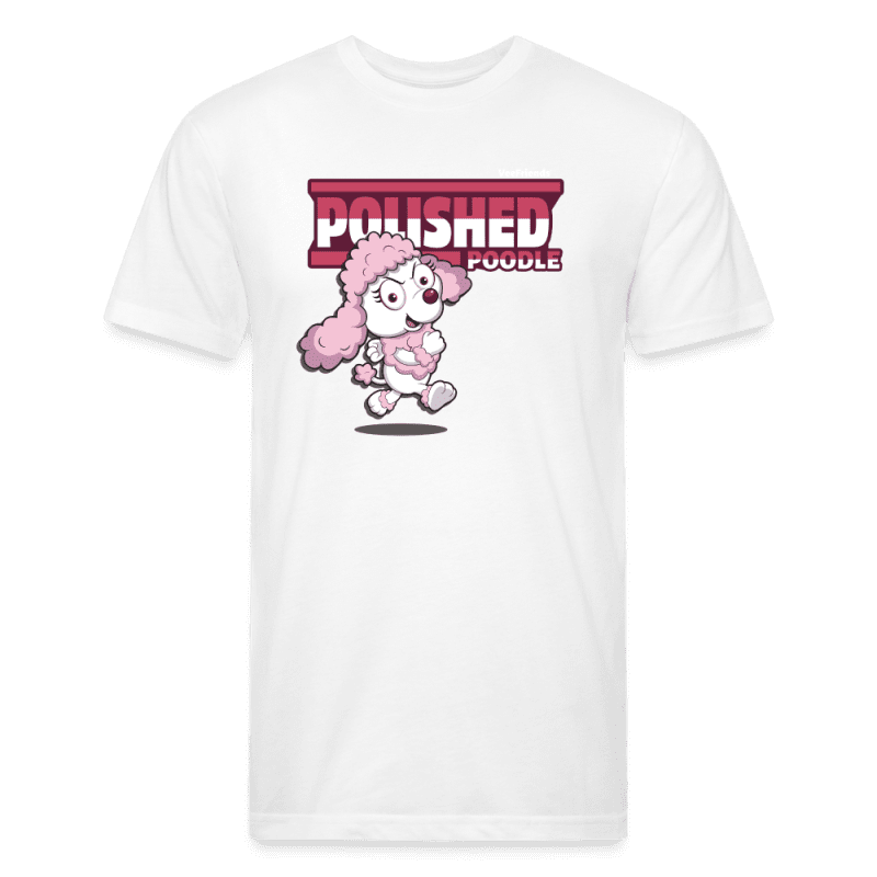 Polished Poodle Character Comfort Adult Tee - white