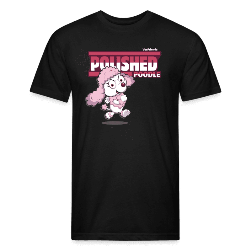 Polished Poodle Character Comfort Adult Tee - black