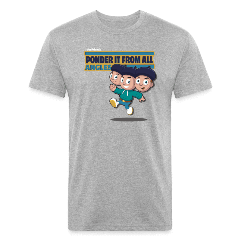 Ponder It From All Angles Character Comfort Adult Tee - heather gray