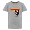 Productive Puffin Character Comfort Kids Tee - heather gray