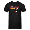 Productive Puffin Character Comfort Adult Tee - black