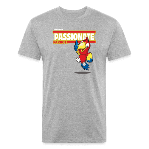 Passionate Parrot Character Comfort Adult Tee - heather gray