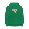 Profound Possum Character Comfort Kids Hoodie - kelly green