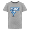 Radical Rabbit Character Comfort Kids Tee - heather gray