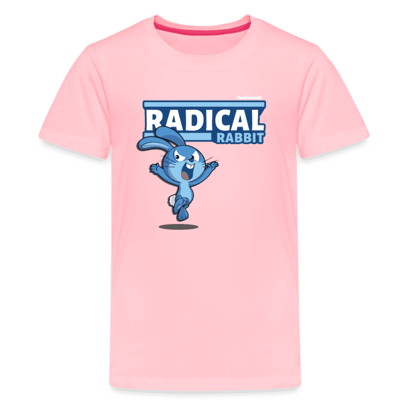 Radical Rabbit Character Comfort Kids Tee - pink