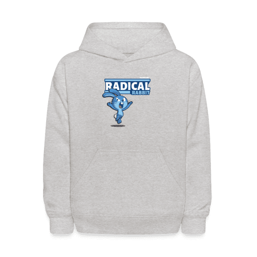 Radical Rabbit Character Comfort Kids Hoodie - heather gray